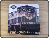  CN Northern Alberta Railway - NAR - GMD-1 Diesel Locomotive Coaster Casual Ts Apparel and Souvenirs