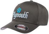 Plymouth Embroidered Cap Flexfit Wooly Dark Grey Car Cap