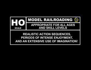 Railroading - Model Railroading - The Worlds Greatest Hobby HO scale Rating T-Shirt