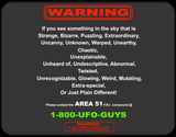 Area 51 UFO Guys Humour T-shirt Casual Ts Apparel and Souvenirs