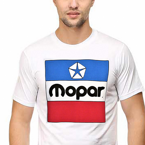 Mopar Block Car T-Shirt