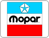Mopar Block Chrysler Logo Casual Ts Apparel and Souvenirs