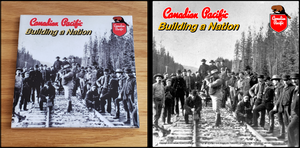 Canadian Pacific Building A Nation Track Gang ceramic tile Casual Ts Apparel and Souvenir