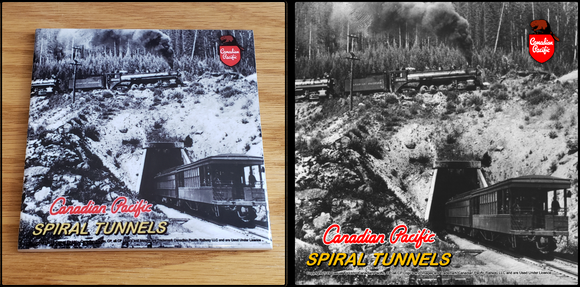 Canadian Pacific Spiral Tunnels Open Air Observation Car ceramic tile Casual Ts Apparel and Souvenirs