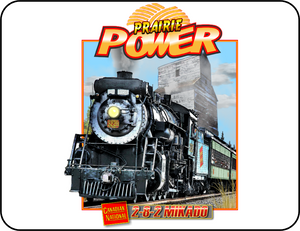 CN - Canadian National 2-8-2 Mikado Prairie Power Steam Locomotive T-shirt