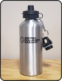 British Columbia Railway Dogwood Logo Water Bottle Casual Ts Apparel and Souvenirs